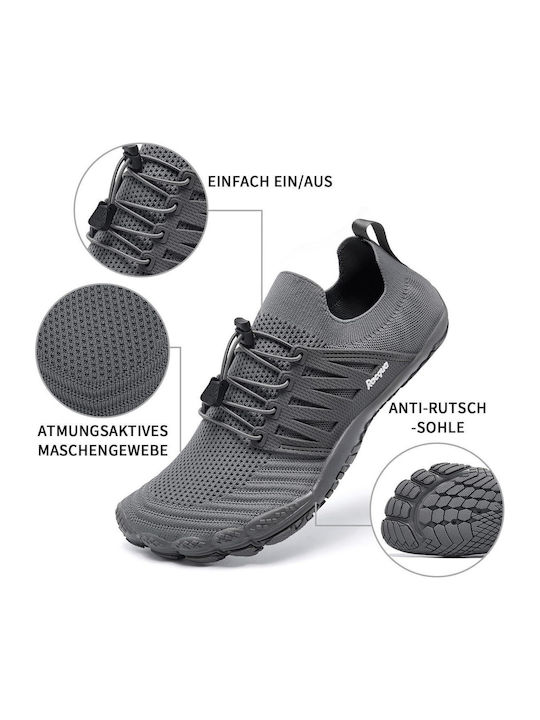 Racqua Water Shoes Swimming Sports Beach Quick-drying Gray 41