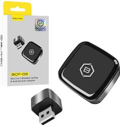Blavec Bcp-03 Wireless Carplay Android Auto Adapter Usb A Type-c Cpaabcp03-bwub Auto-Multimedia-Adapter Schwarz Blavec Bcp-03 Wireless Carplay Android Auto Adapter Usb A Type-c Cpaabcp03-bwub Auto-Multimedia-Adapter Schwarz