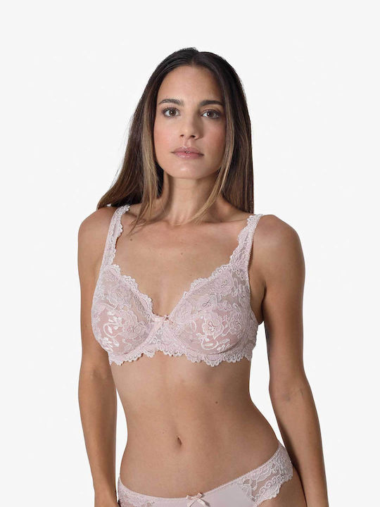 Bra without Padding Underwire Nude