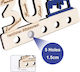 30th Birthday Gift Wooden Creative Money Holder 11.2 X 22 Cm