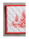 Set Christmas Table Decorations Fabric L20.32xW20.32cm. 2pcs