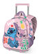 Karactermania Lilo Stitch School Bag Trolley