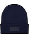 Cap Beanie Unisex Beanie Knitted in Navy Blue color