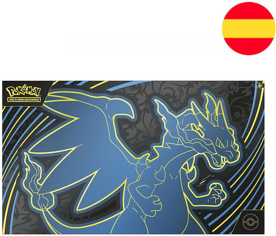 Spanish Pokemon Mega-charizard X Ultra Premium Cutie De Colectie Carti