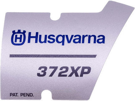 Αυτοκολλητο Συστηματος Εκκινησης Γνησιο Husqvarna 372xp