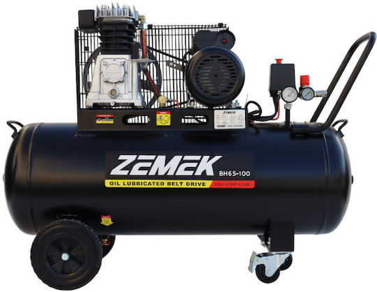 Zemek Compresor de aer cu Putere 3hp și Rezervor de aer 100lt