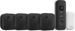 Blink 4th Gen 1080p Outdoor Wireless Security Camera 2-pack System Black B0b1n6b8qt Blink 4th Gen 1080p Outdoor Wireless Security Camera 2-pack System Black B0b1n6b8qt