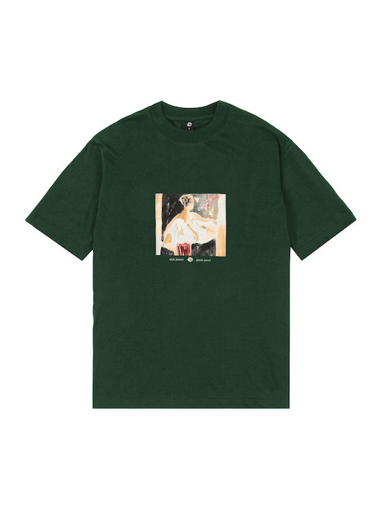 Magenta Skateboards T-shirt Green