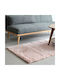 Ravelia Αντιολισθητικό Χαλί Διάδρομος Γούνινο Fluffy Pink 80x150cm