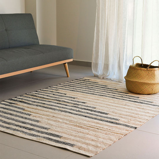 Ravelia Rug Rectangular Summer Wicker Black