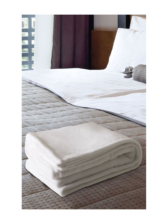 Valento Kinger Blanket Double 240x160cm White