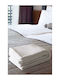 Valento Kinger Blanket Double 240x160cm White