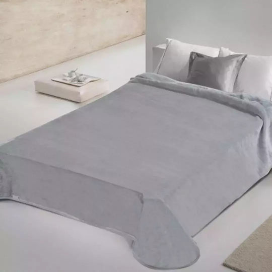 Adam Home 700 Samtige Übergröße Decke 240x260cm Grau