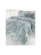 Guy Laroche Duvet Cover Set Cotton Queen with 2 Pillowcases 225x245 Drama Mint