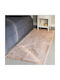 Ravelia Modern Bedroom Rugs Set Fluffy Pink HH148-1/Pink 3pcs