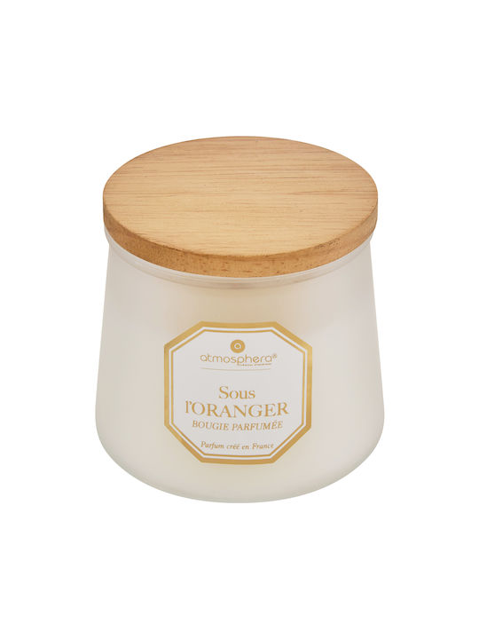 Aromatic Candle Elisa in Jar with Orange Scent ...