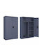 Zweiflügeliger Schrank Lite Metallisch 70x40x170cm
