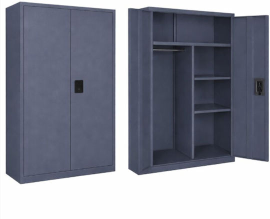 Двукрилен гардероб Lite Метал 70x40x170бр