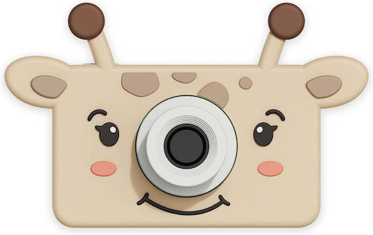 The Zoofamily Zoo Friends Giraffe Παιδική Φωτογραφική Μηχανή 32MP Μπεζ