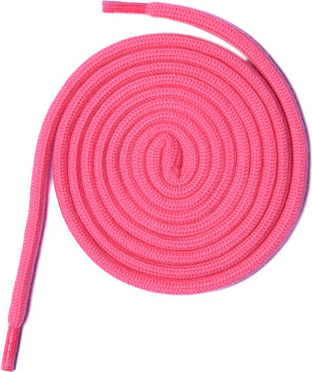 Șnur Buc/1 60m Rotund Poliester Fluorescent Roz 0,6cm Capete Transparente