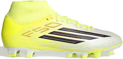 adidas F50 Club Fußballschuhe mit Stollen Gelb