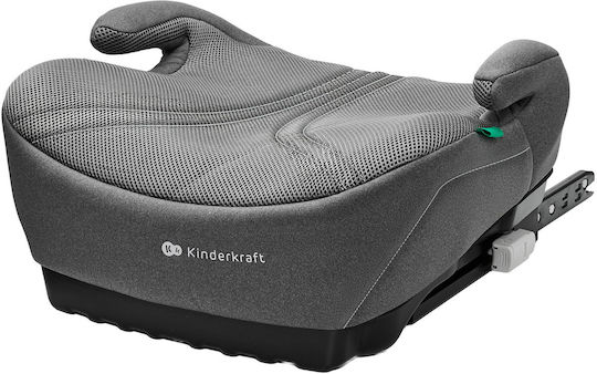 Kinderkraft I-BOOST 2 PRO Baby Car Seat Booster i-Size with Isofix Grey