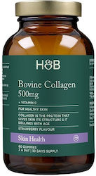Holland & Barrett Bovine Collagen 500mg 60 gummies Strawberry