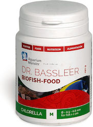 Dr Bassleer Biofish Food Chlorella Τροφή Φυτοφάγα Ψάρια Κόκκους 150gr M