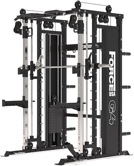 Force USA All-In-One Trainer Smith/Multifunktionales Trainingsgerät mit Gewichten 100kg