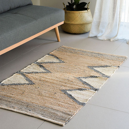 Ravelia Rug Rectangular Wicker Brown