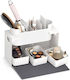 Maclean Energy Kosmetikorganizer Weiß 36,7x22x15cm