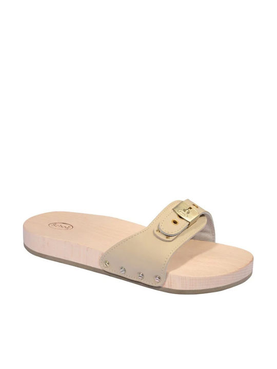 Scholl Pescura Women's Anatomic Beige Sandals