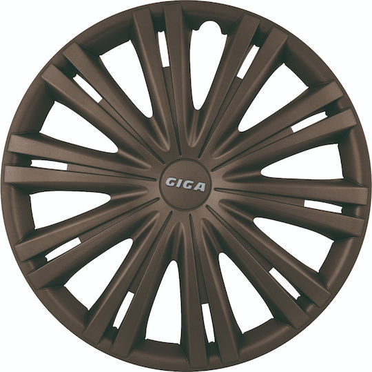 4racing Capace De Roți Giga 1 Bucată 16" Antracit 161123s