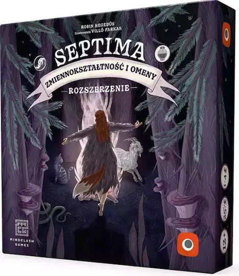 Game Expansion Septima Shapeshifting and Omens for 1-4 Players 12+ Years Old (PL) Portal Games
