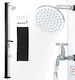Vevor Pool-Dusche Solar mit 195 cm Höhe Schwarz
