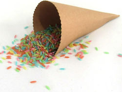 Rice Cone 9x21cm Cardboard 300gr Craft 0517824 48pcs
