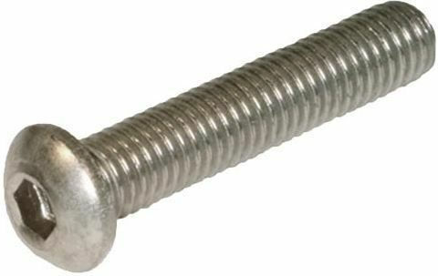 Inox Mare Allen Screw DIN 7380 with Length 5mm