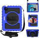 Ipad Pro 11” Case Stand Shoulder Strap Blue
