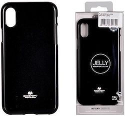 Jelly Back Cover Μαύρη (iPhone X / XS)