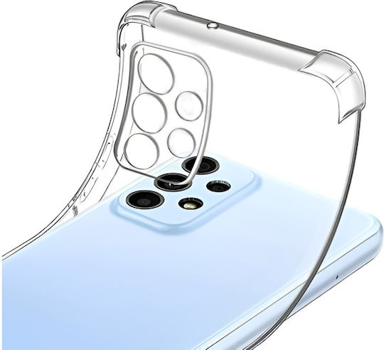 Umschlag Rückseite Silikon Transparent (Galaxy A53)