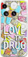 Love Is Drug Nothing Phone 3 5g Гъвкав TPU Прозрачен Силикон