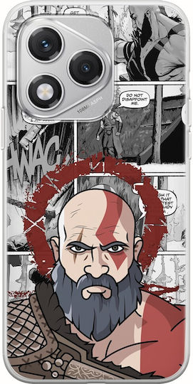 God War Kratos Honor 400 Lite 5g Flexible TPU Transparent Silicone
