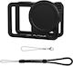 Silicone Case Lens Action Camera Dji Osmo Action 6 Flymile Action Remote Black