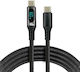 everActive everActive USB Typ-C Kabel USB-C männlich - USB-C 45W PD Schwarz 3m CBB-3PDL