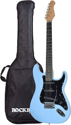 Memphis Stm 33 Blau Elektrische Gitarre E-Gitarren Set