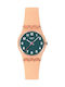 Swatch Swatch Women's Watch with Orange Rubber Strap