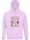 Kinder-Sweatshirt mit Kapuze Creamy Pink The Upside Down Stranger Things, Retro Vintage Poster Elements
