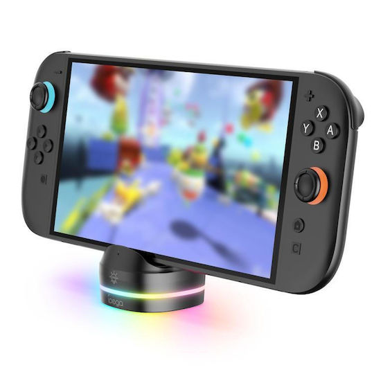 Nintendo Switch Console 2 Charger Stand Ipega RGB Lighting Effect
