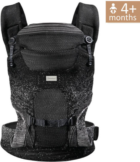 Bebe Stars Classic Carrier Heart Volcano Black