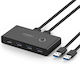 Ugreen 30768B KVM & Data Switch με USB 3.0